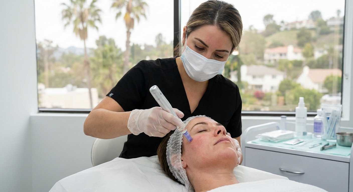 Can Microneedling in Woodland Hills Improve Uneven Skin Texture?
