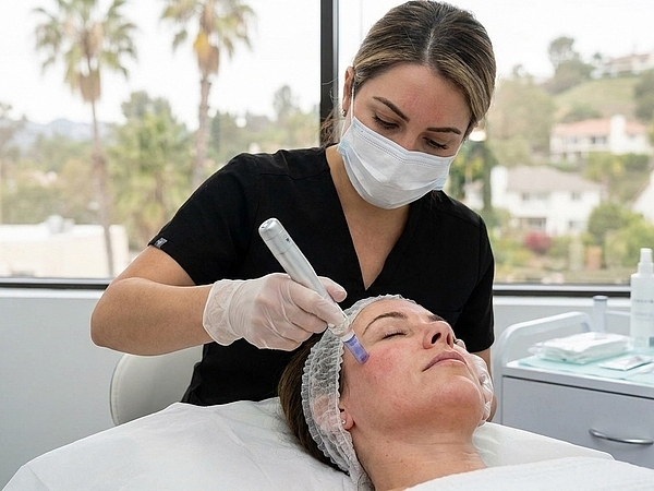 Can Microneedling in Woodland Hills Improve Uneven Skin Texture?